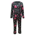 thumbnail image 6 of SJLDQY Valentines Women's Pajamas Set 2 Peice Pjs Set for Women Valentine's Day Love Heart Graphic Long Sleeve Pajama Tops Pants Soft Comfy Homewear Sleepwear Outfits, 6 of 8