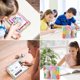thumbnail image 5 of Funda para iPad de 9.ª, 8.ª y 7.ª generación, a prueba de golpes, con soporte para lápices para niñas y niños, resistente funda protectora para iPad de 10,2 pulgadas, 5 of 5