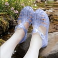 thumbnail image 6 of Gyujnb Girls Sandals for Toddlers and Kids Comfortable Breathable Summer Casual Party Shoes for Girls with Soft Sole Easy To Pair with Dresses and Outfits,2.5-3years, 6 of 6
