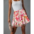 thumbnail image 5 of KISSMODA Flowy Shorts for Women Chiffon Ruffle Skorts Mini Skirts for Teen Girls, 5 of 5