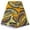 color AE03, variant on BintaRealWax 6 Yards Ankara African Fabric Polyester Wax Print Fabric Textile Material for Sewing Tissu Craft DIY Party Dress FP6676