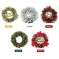 thumbnail image 3 of Decoración de Mesa Decoración Festiva Guirnalda 30Cm Flor Grande Roja Eccomum Guirnalda, 3 of 7