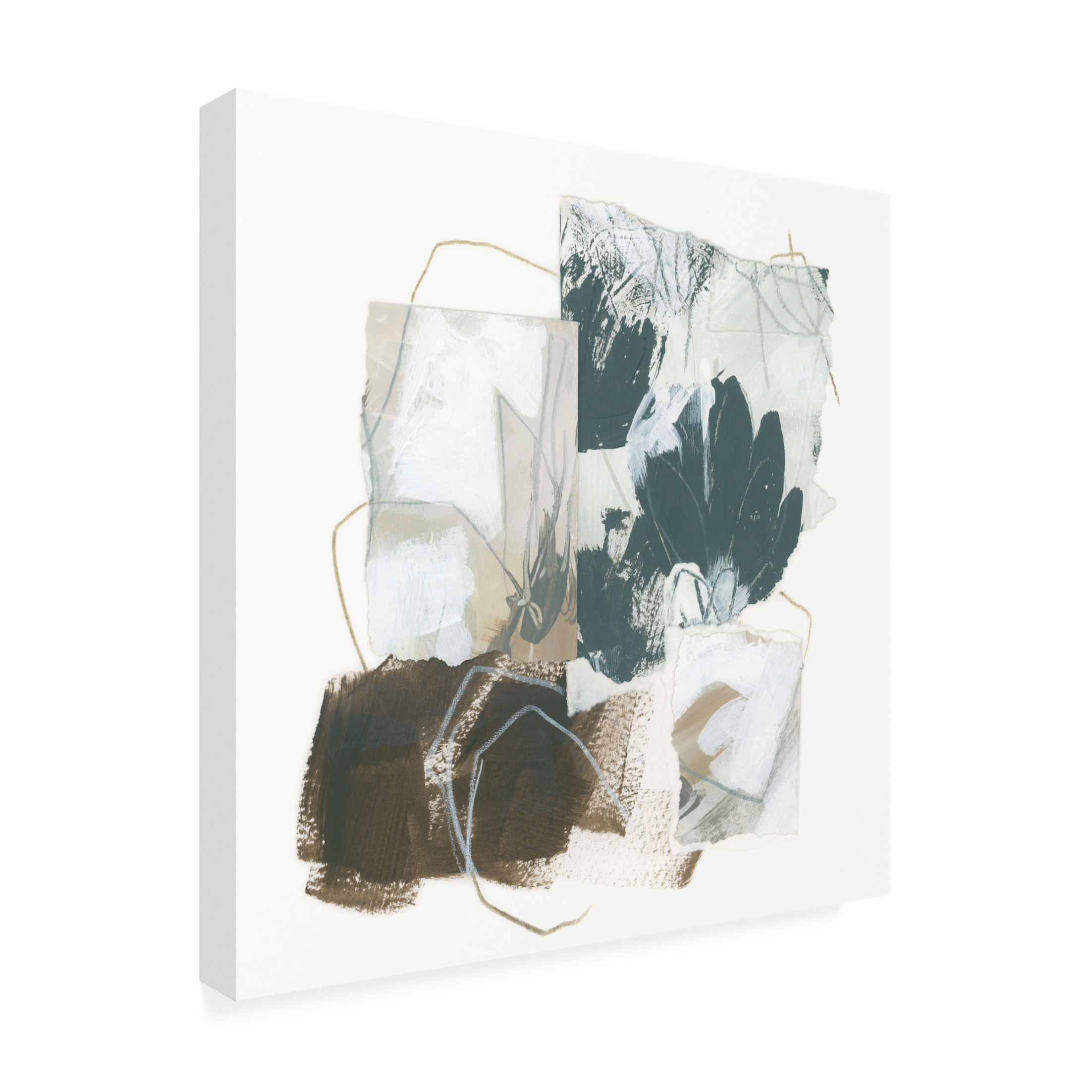 Trademark Fine Art June Erica Vess  Cortar I Canvas Wall Art