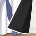 thumbnail image 4 of Tchckioa Abstract Lines Blackout Curtains,Grommet Window Drapes for Bedroom,Blue,52x84,2 Panels, 4 of 6