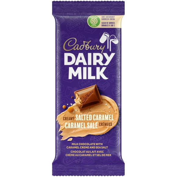 Cadbury Dairy Milk Caramel Salé Crémeux 95 g