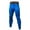 Blue, variant on Men's Compression Pants Sports Tights Leggings Baselayer Running Workout Active Cool Dry Yoga Gym Rashguard