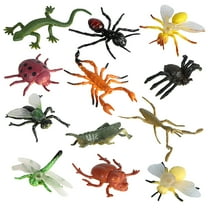 12 Sets Simulation Insect Models for Kids Science STEM Learning Educational Animal Toys Classroom Projects Birthday Gifts Prank Fun (12 Pack)