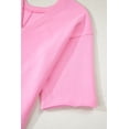 thumbnail image 6 of Casual Pink Shift Romper for Women – Effortless Half Sleeve Style for Everyday Wear, M, 6 of 12