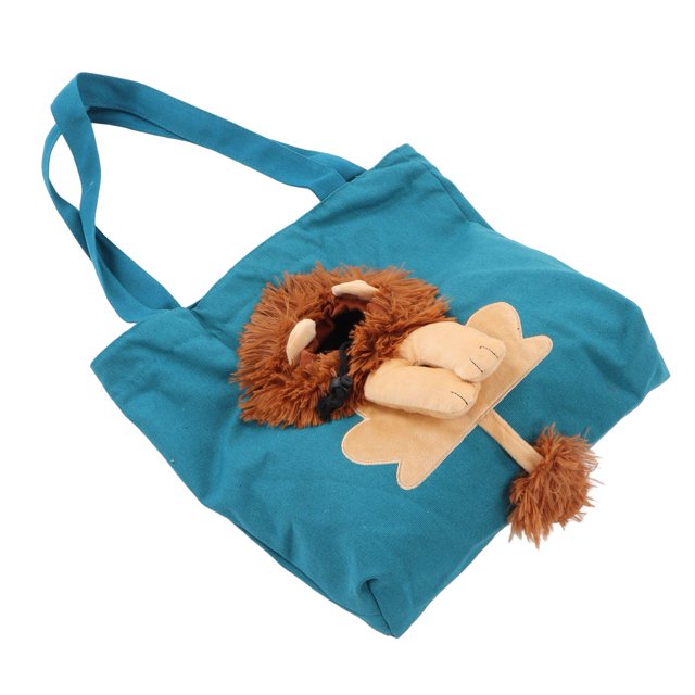 Sac pour Animaux de Compagnie, Mignon Sac de Transport d'Épaule Portable Multi-Usages pour Chat de Moins de 6 Lb