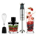 thumbnail image 4 of 5-in-1 Multifunctional Electric Blender 8 Variable speed Mixer, 600ml Mixing Beaker, 860ml Food Processor, Chopper,, 4 of 7