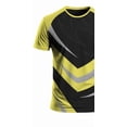 thumbnail image 4 of Uniforme de Football Sports et Loisirs T-shirt à Manches Courtes Imprimé 3D Personnalisé et à la Mode Col Rond, 4 of 6