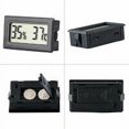 thumbnail image 3 of Pack Mini Digital Temperature Humidity Thermometer, Thermometer, Digital Hygrometer, Indoor Temperature and Humidity Meter, Black, 3 of 5