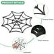 thumbnail image 2 of Telaraña Plástica de Halloween de 24 Paquetes, Adorno de Telaraña Falsa de 20cm para Halloween [Blanco, Negro], 2 of 6