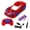 Red and Blue, variant on Remote Control Wall Climbing Car, RC Stunt Racer with 360 Degree Rotation, LED Lights, USB Rechargeable Indoor Toys for Boys Girls Gift