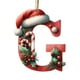 thumbnail image 2 of 26 Letters Christmas Tree Decoration Pendant Christmas Tree Ornaments Personalized DIY Christmas Ornaments Christmas Decoration Xmas Tree Hanging Decor Feature, 2 of 6