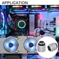 thumbnail image 5 of Unique Bargains Male to Female Extender Fitting G1/4 x 15mm for Computer Water Cooling System Silver 4pcs, 5 of 5