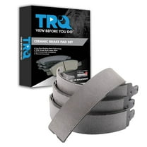 TRQ Parking Brake Shoe Set Fits Select 2006-2016 Dodge Ram 05-12 Ford 150 250 350 450