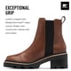 thumbnail image 3 of Bota Sorel Joan Now Chelsea Terciopelo Tan/Negro 8.5 B, 3 of 5