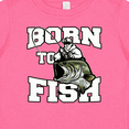 thumbnail image 4 of Inktastic Born to Fish Boys or Girls Baby T-Shirt, 4 of 5