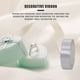 thumbnail image 5 of Wosthever Embalaje de regalo Satén DIY Cinta artificial Favor Bag Wrap Scrapbook Crafting Ribbon 5cm Kits de decoración para fiestas Blanco 2.5 cm, 5 of 6