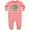 Mauve, variant on Australian Shepherd Toy Aussie Baby Fleece Romper