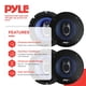 thumbnail image 2 of 4 Nuevos Altavoces Coaxiales De Audio Para Coche Pyle Pl63Bl De 6,5 Pulgadas, 720 Vatios, 3 Vías, Estéreo Azul, 2 of 5