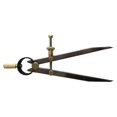thumbnail image 1 of LLDSIMEX Precision Spring Divider Caliper Rapid Adjust Compass-Flat Leg (8"/200mm), 1 of 4