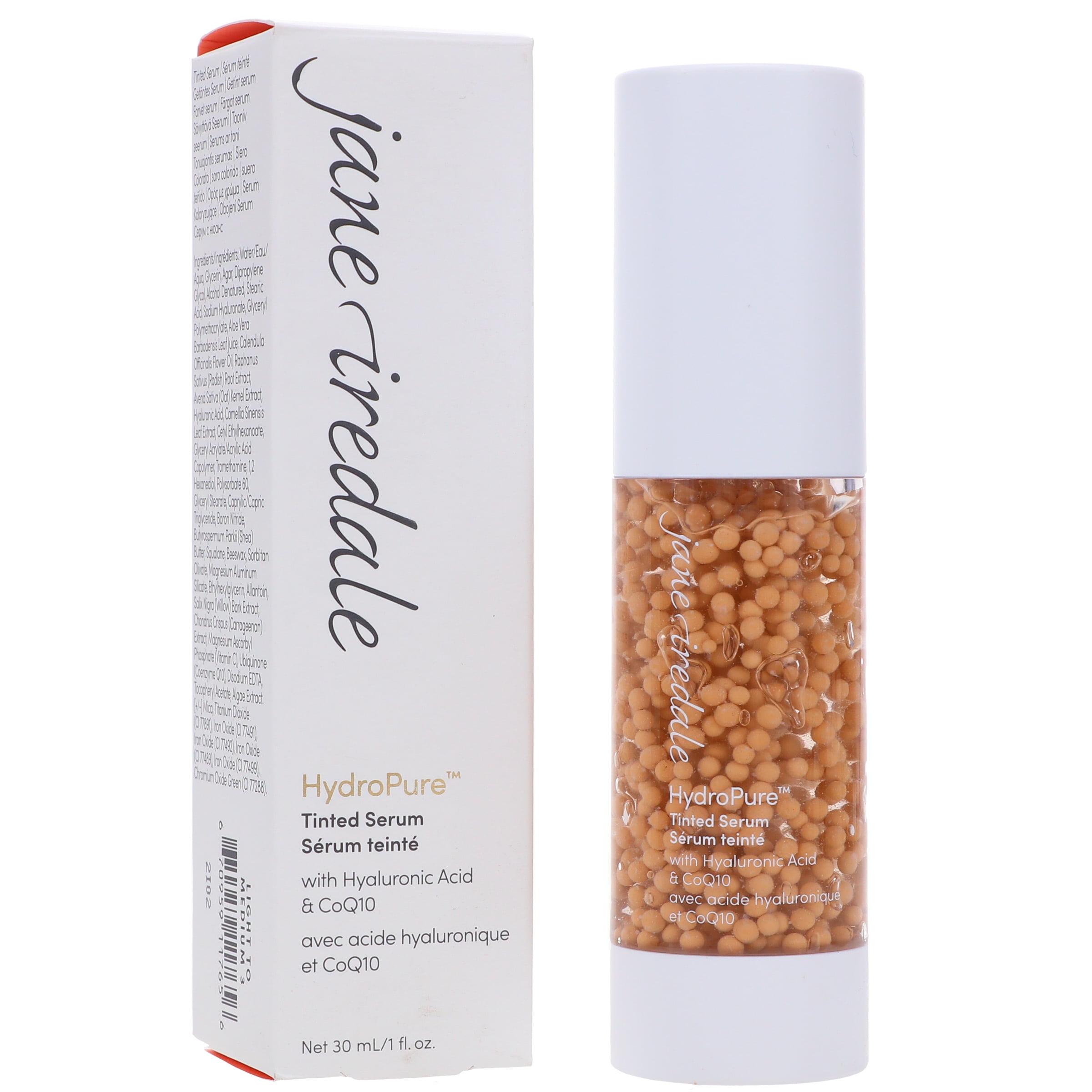 jane iredale HydroPure Tinted Serum Light to Medium 3 1 oz