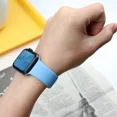 thumbnail image 3 of Correa de silicona para Apple Watch, pulsera deportiva de 44mm, 45mm, 40mm, 41mm, 42-38mm y 45 mm, serie iwatch 8 7 6 5 4 3 SE 9 Ultra 2 49mm, 3 of 5