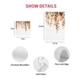 thumbnail image 7 of Orange Eucalyptus Kitchen Dish Towels for Drying Dishes Set of 2, Fall Weeping Botanical Leaf Watercolor Waffle Weave Microfiber Hand Tea Bathroom Towels Quick Dry & Absorbent Towel 15.7x23.6, 7 of 7