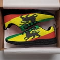 thumbnail image 3 of Rasta Shoes Men Women Reggae Sneakers Breathable Casual Sport Tennis Running Shoes Black Size 13, 3 of 5