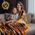 thumbnail image 4 of Football Blanket, Football Gifts for Men Women, Cozy Fuzzy Soft Throw Blanket for Couch Bed Sofa Travel, Lightweight Plush Flannel Fleece Blankets and Throws Size 50" x 60", No Shed No Pilling, 4 of 6