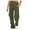Army Green, variant on Buigttklop Pants for Women 2024 Women Is Temperament High Waisted Patchwork Straight Leg Multi Pocket Workwear Pants