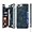 Blue, variant on Wallet Case with Card Holder for iPhone7Plus iPhone8Plus,PU Leather Flip Case with Snap Button,Protective Bumper Phone Cover[Shockproof] Back Flip Cover with Lanyard Card Pocket-Black