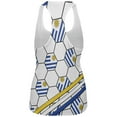 thumbnail image 2 of World Cup Uruguay Soccer Ball All Over Womens Work Out Tank Top, 2 of 2