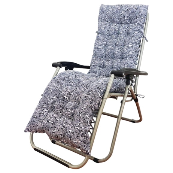 Foldable Chaise Lounges Seat Cushions Space Saving Indoor Outdoor Furniture Cushions