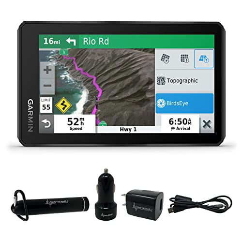 Wearable4U - Garmin Zumo XT, All-Terrain Motorcycle GPS Navigation, 5.5-in Ultrabright and Rain-Resistant Display with Power Pack Bundle