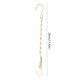 thumbnail image 2 of Cadena Colgante De 28 Cm Para Plantas, Comederos Para P Jaros, Jardineras Y Faroles Metal Resistente, Dise O R Stico, Decoraci N De Jard N, Uso Exterior, Sistema De Gancho Vers Til, 2 of 8