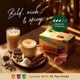 thumbnail image 2 of Gya Tea Co Chai Latte Black Tea Pod (16 Count) - Caffeinated Smooth, Flavourful, Robust, Enjoy Hot or Iced, 2 of 7