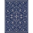 thumbnail image 1 of Couristan 15836500076076Q 7 ft. 6 in. x 7 ft. 6 in. Recife Veranda Power Loomed Rectangle Area Rug - Ivory & Indigo, 1 of 1