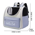 thumbnail image 4 of Birdeem Outdoor Portable Pet Backpack Breathable Large Capacity Pet Backpack, 4 of 10