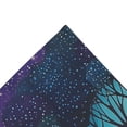 thumbnail image 4 of Yayeee Tapestry Wall Hanging for Bedroom 80" x 60" Living Room Home Wall Art Decor, Purple Moonlight Forest, 4 of 7