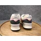 thumbnail image 5 of New Balance 574 Sea Salt Navy White Red Leather Shoes Sneakers Men's Size 6.5 D, 5 of 6