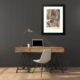 thumbnail image 4 of Lovis Corinth 17x24 Black Modern Framed Museum Art Print Titled - Interior with Floor Lamp (Interior with a Floor Lamp) (1916), 4 of 5