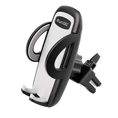 Phone Holder, Quntis Universal Phone Mount, Car Air Vent Cell Phone Holder Cradle for iPhone Samsung Galaxy LG Motorola Google Nexus HTC Blackberry Sony Nokia One Plus GPS and (Best Gps Iphone 2019)