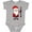 AC-Heather Grey, variant on Inktastic Clarinet Christmas Music Santa Boys or Girls Baby Bodysuit