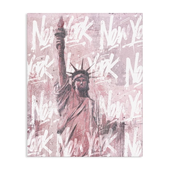 Stupell Industries Industrial Sparkle Of The City Statue Canvas Art, 16 x 20, by Svetlana Aleynikova