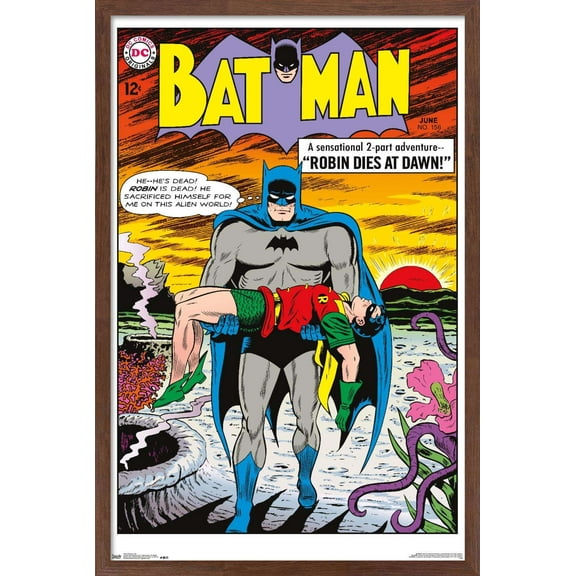 DC Comics - Batman - Cover #156 Wall Poster, 14.725" x 22.375", Framed
