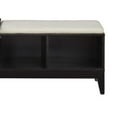 thumbnail image 3 of ACME Boyet Bench in Black and Fabric, 3 of 6