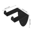 thumbnail image 2 of HEATSHAKING Gym Accessories Barbell Holder Black 1Pcs For Workout Storage Solutions, 2 of 8